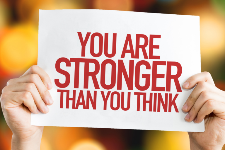 You are stronger than you think&hellip;