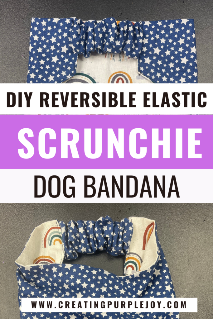 DIY: How to sew my bestselling Slip On Reversible Dog Bandana with ...