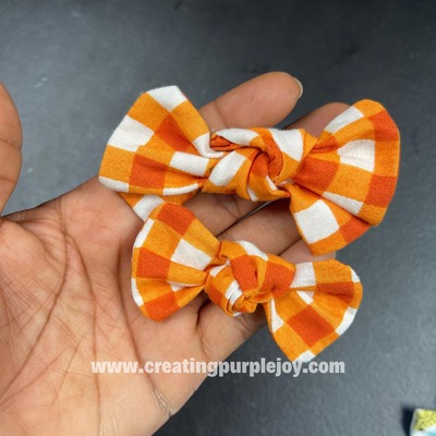 DIY: How to make a Knot Hair Bow for Your Dog or Baby :)